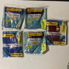 Paper Mate Write Bros 1.0mm Medium Ball Point Pen Pen Lot Of 54