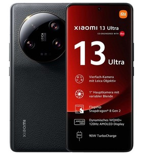 Xiaomi 13 Ultra 256Go Noir – 12Go RAM, écran 6.73", 5G, Double SIM (très Bon état)