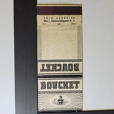 Bouchet Solo-Coronica Wien Vintage Early 20th Century Matchbook