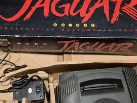 Atari Jaguar System Console Complete In Box + Cybermorph