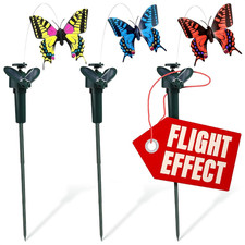3 Pcs Butterfly Garden Stakes That Move like Real Butterflies – Fluttering Motio