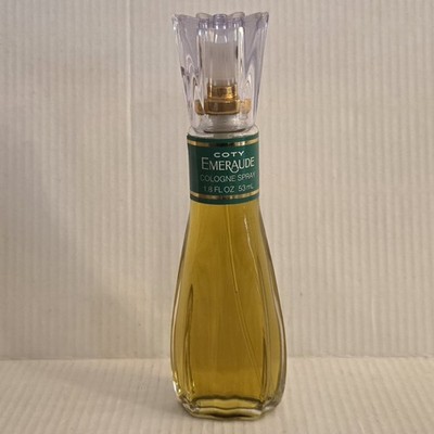 Emeraude Cologne Spray by Coty 1.8 fl. oz New Without Box RARE Vintage 