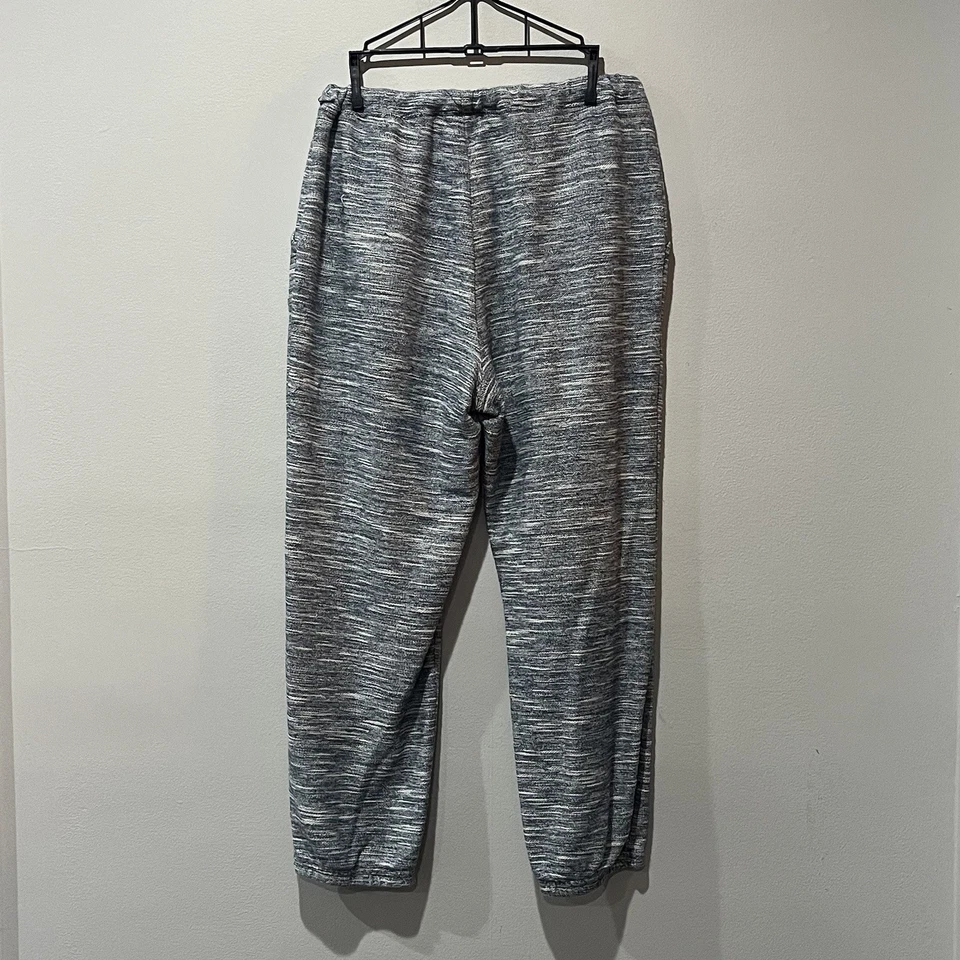 Saturday Sunday Anthropologie 多彩舒适慢跑裤女式大号蓝色裤子 — 第 2/4 张图片