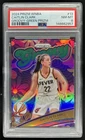 2024 Panini WNBA Prizm Caitlin Clark Groovy RC Green Rookie #13 Fever PSA 8