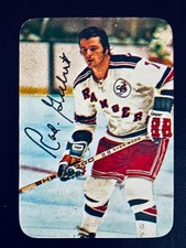 1976-77 Topps Hockey Glossy Insert #18 Rod Gilbert New York Rangers Vintage NHL