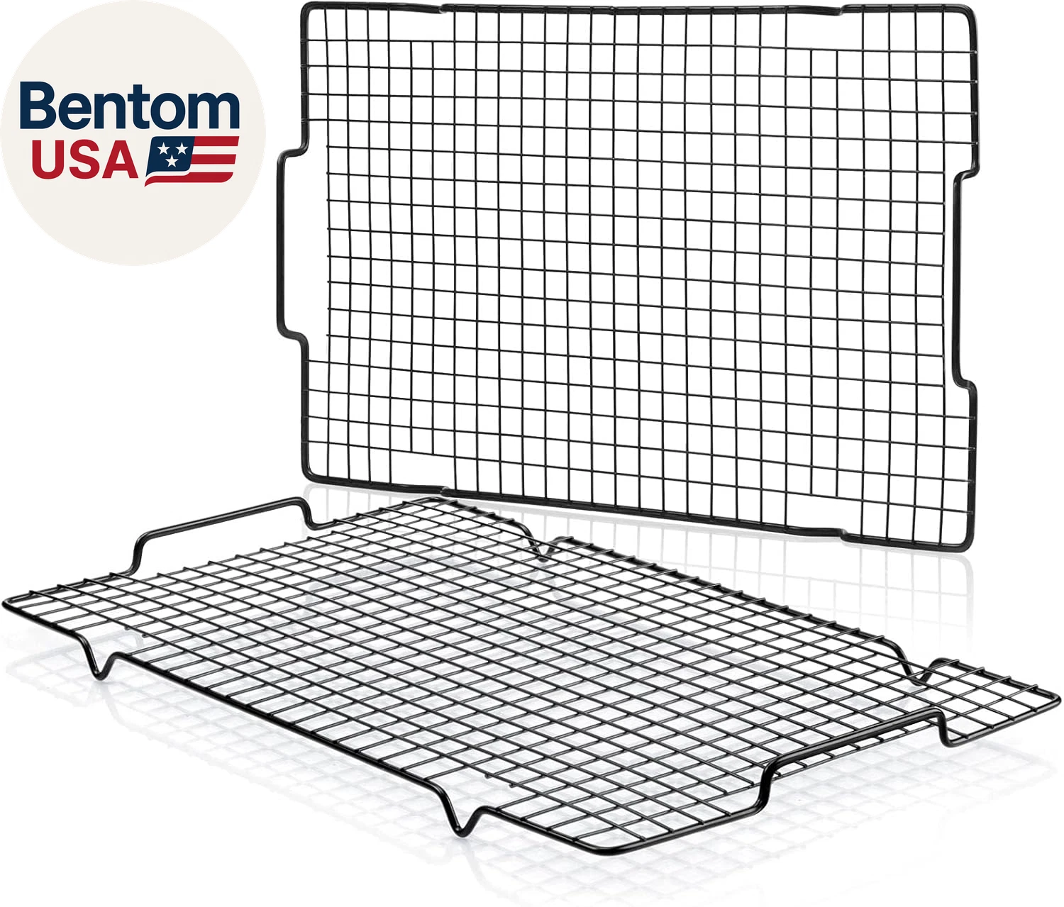 Cooling Rack 2 Pack - 16" X 10", Nonstick Baking Rack with Handle Fits Half Shee
Opens in a new wind