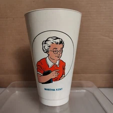 Vintage 7-11 7-Eleven Slurpee DC Comic Cup 1973:  Martha Kent 
