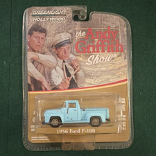 Greenlight Hollywood Andy Griffith Show 1956 Ford F-100 1:64 Diecast Blue