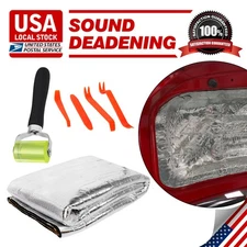 Heat Shield Sound Deadener Pad Car Firewall Thermal Noise Proof Insulation Mat