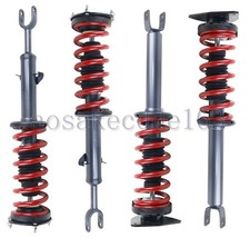 4x Air to Coil Spring Conversion Shock Struts Kits For AUDI A8 D3（4E）2002-2010