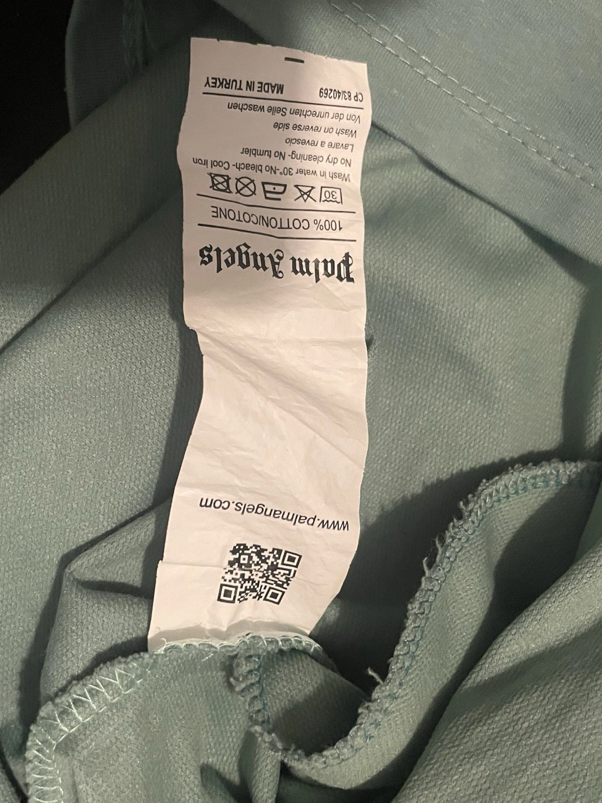 Vestito maglione donna verde Palm Angels taglia M