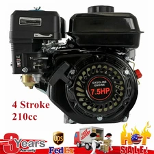 7.5HP Gas Engine 4-Stroke 212cc for Honda GX160 Go Kart Log Splitter Mini Bike 