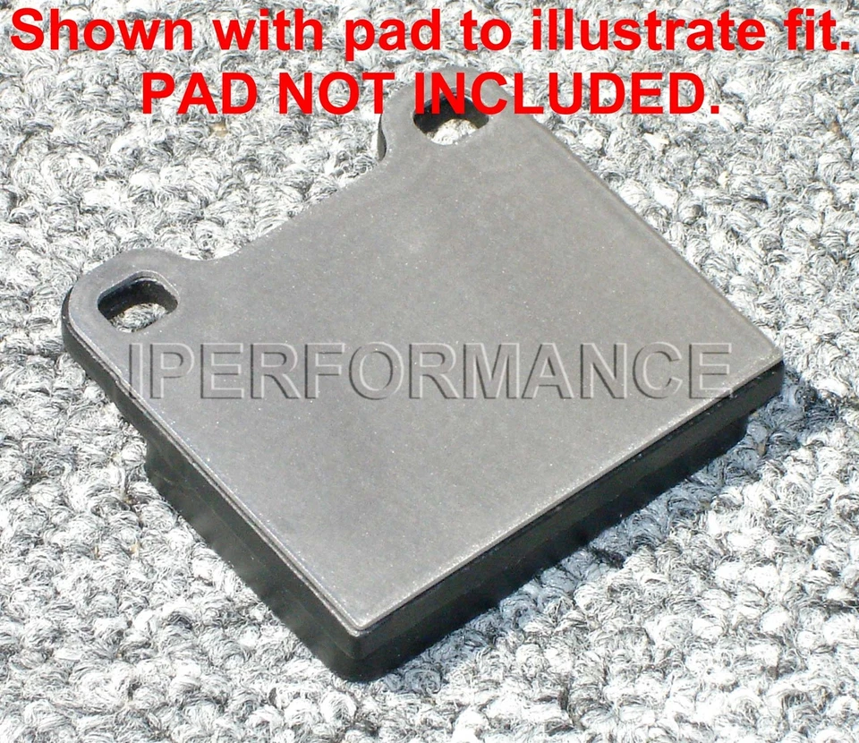 Juego de protector térmico de cuña de pastillas de freno de titanio para Volvo 240, 242, 244, 245; ATE trasero Foto 2 de 3