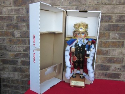 Steinbach Nutcracker KING OF NUTCRACKERS SIGNED BY CHRISTIAN STEINBACH Germany