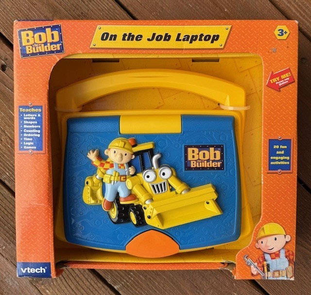 Vtech Bob The Builder On The Job Laptop 2007 SEALED in Box
