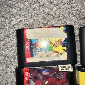 Sega Genesis Model 1 Console Bundle OEM Control Tested Working + 5 Great Games