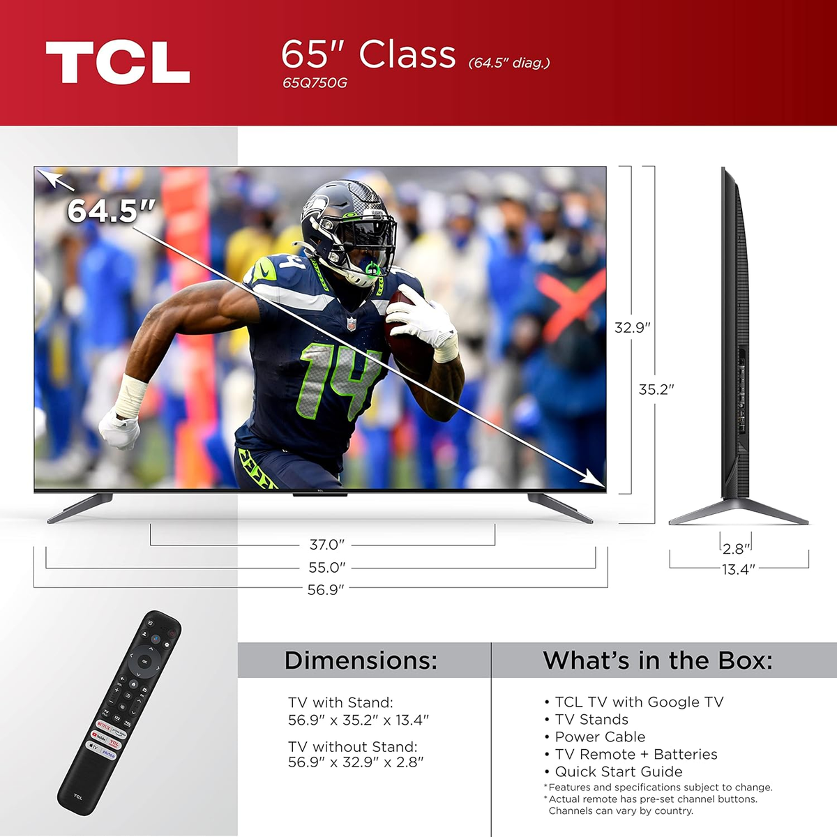 TCL Q750G 65