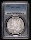 1884 S Morgan Silver Dollar PCGS AU-50
