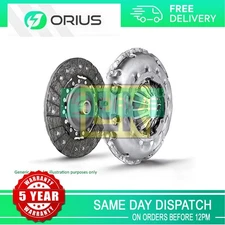 Clutch Kit 2PC Orius Fits VW Audi Seat Skoda 1.6 1.8 2.0 + Other Models