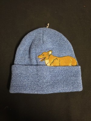 Cowboy Bebop - Ein Corgi Peek-a-Boo Blue Beanie Hat (Blue) - Bioworld
