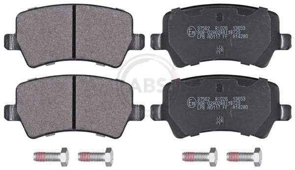 A.B.S. Bremsbelagsatz Scheibenbremse 37562 FüR Ford Rover Volvo S60 V70 Range 2-image