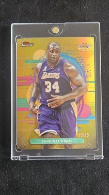 2025-26 Finest Gold Refractors Shaquille O'Neal /25