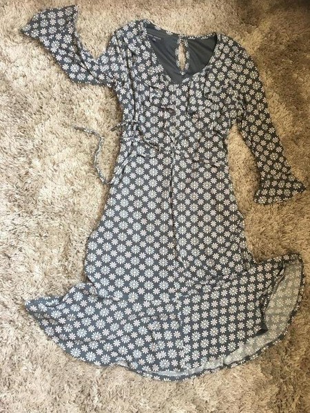 Women Laura Ashley Dress Blue 36 / S / 44