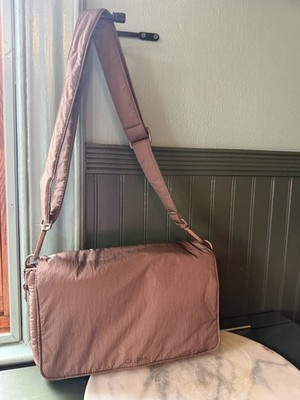 CALPAK Convertible Stroller Diaper Caddy Crossbody Brown Lightly Used Hazelnut 