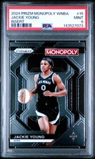 2024 PANINI PRIZM MONOPOLY WNBA INSERT #15 JACKIE YOUNG PSA 9