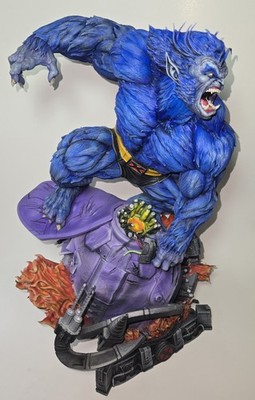  X-Men Beast Resin Statue 1:6 scale 3d printed and hand painted