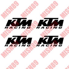 Ktm Racing Decal Ktm Moto Stickers Dirtbike Drift Die Cut Vinyl - Any Size