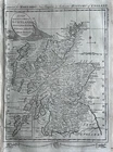 1785 Scotland Original Antique Map by Thomas Bowen Over 240 Years Old