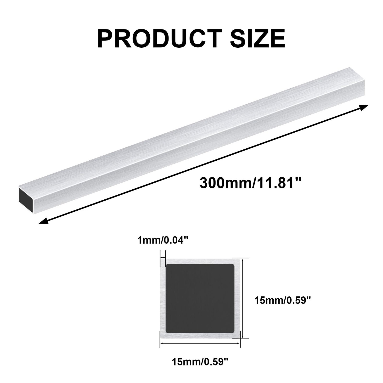 Profilé aluminium 6063 résistant à la corrosion pour structure légère - 2