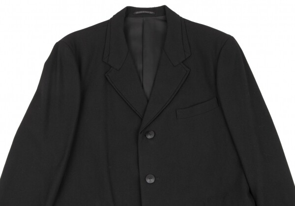 ジャケット・アウター Yohji Yamamoto Pour Homme Wool Jacket Yohji Yamamoto pour homme wool knitted Jacket