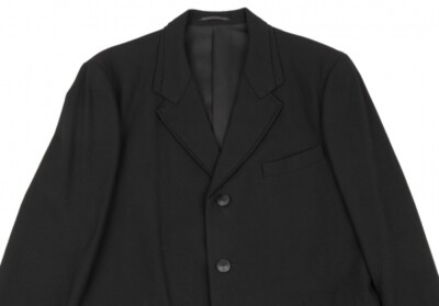 Yohji Yamamoto POUR HOMME Switching Lapel Jacket Size 2(K