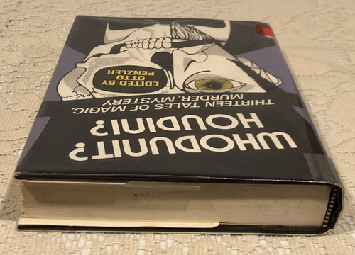 WHODUNIT? HOUDINI? 13 TALES MAGIC MURDER MYSTERY Otto Penzler 1976 1ST Ed. HC/DJ - Picture 4 of 16
