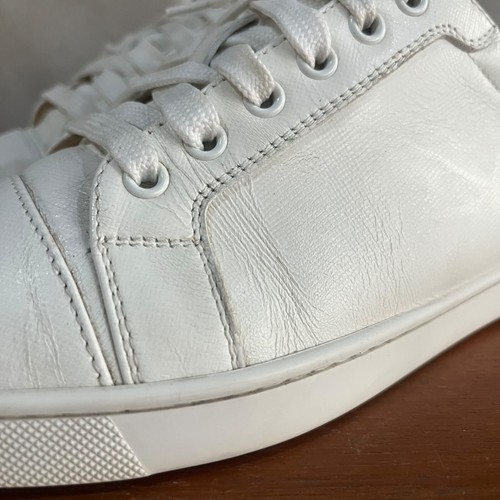 UK 6.5 \ EU 39.5 Genuine Womans White CHRISTIAN LOUBOUTIN Trainers RRP £585. - Picture 8 of 14