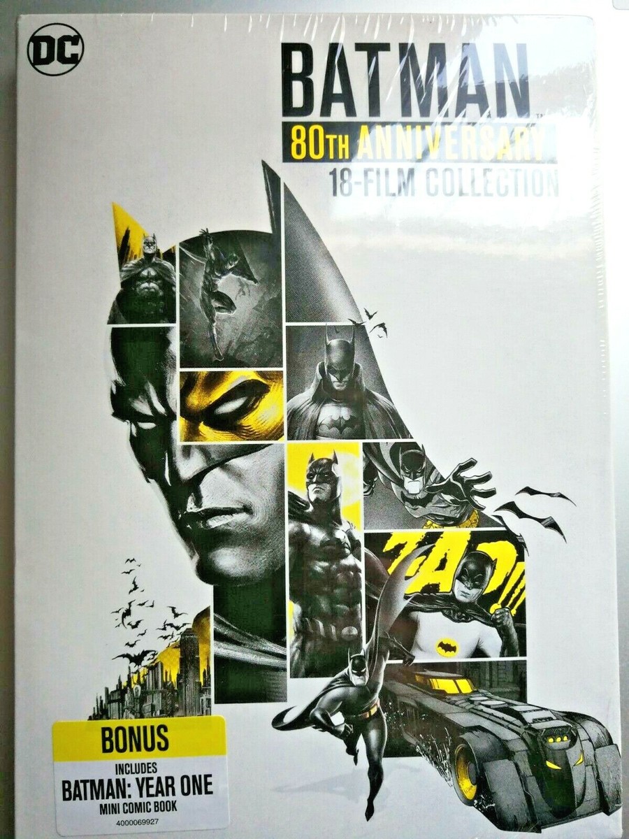 BATMAN 80th ANNIVERSARY DVD 18作品収録 bd012791-aea6-4116-b04f-