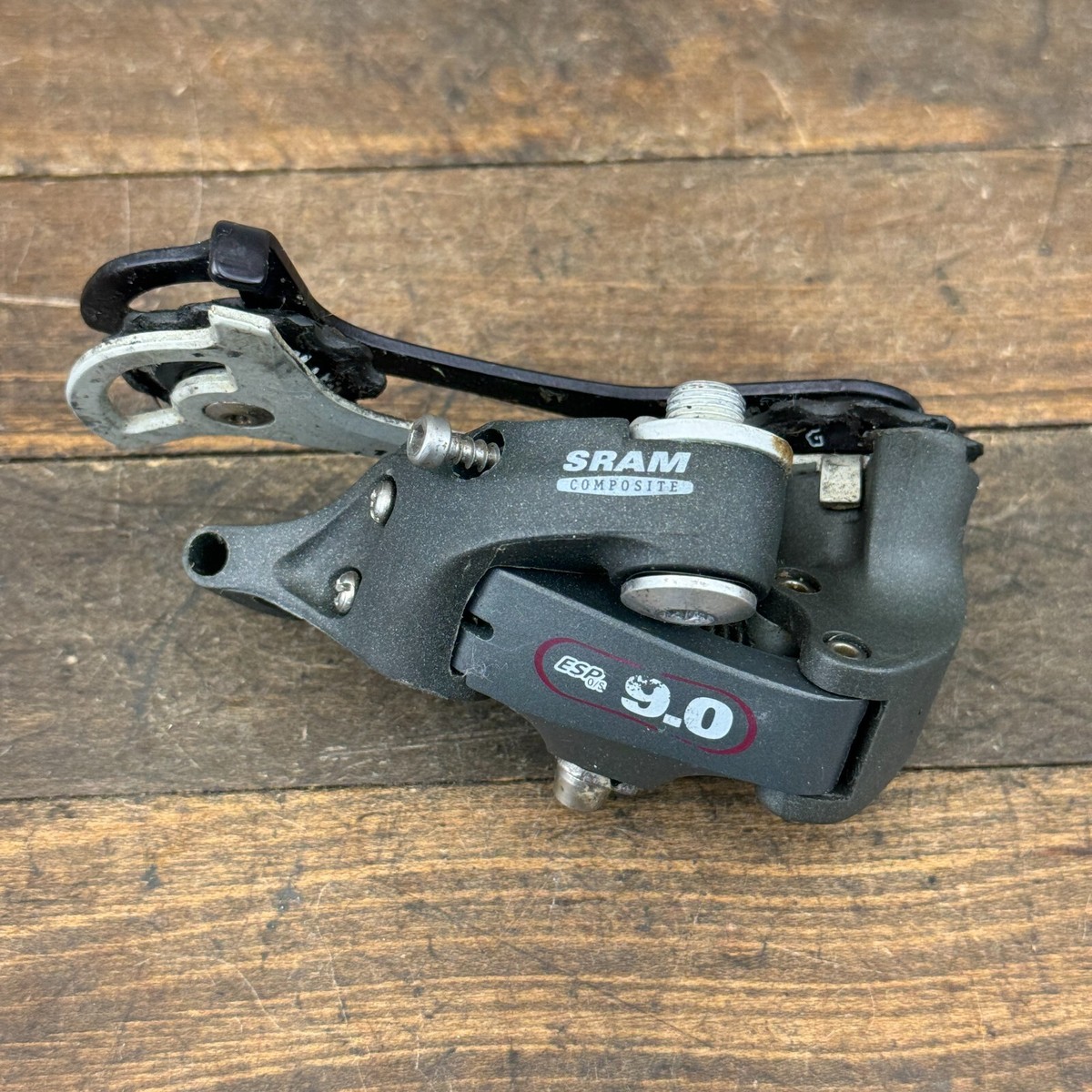 Vintage SRAM ESP 9.0 Rear Derailleur Composite Long Cage 1:1
