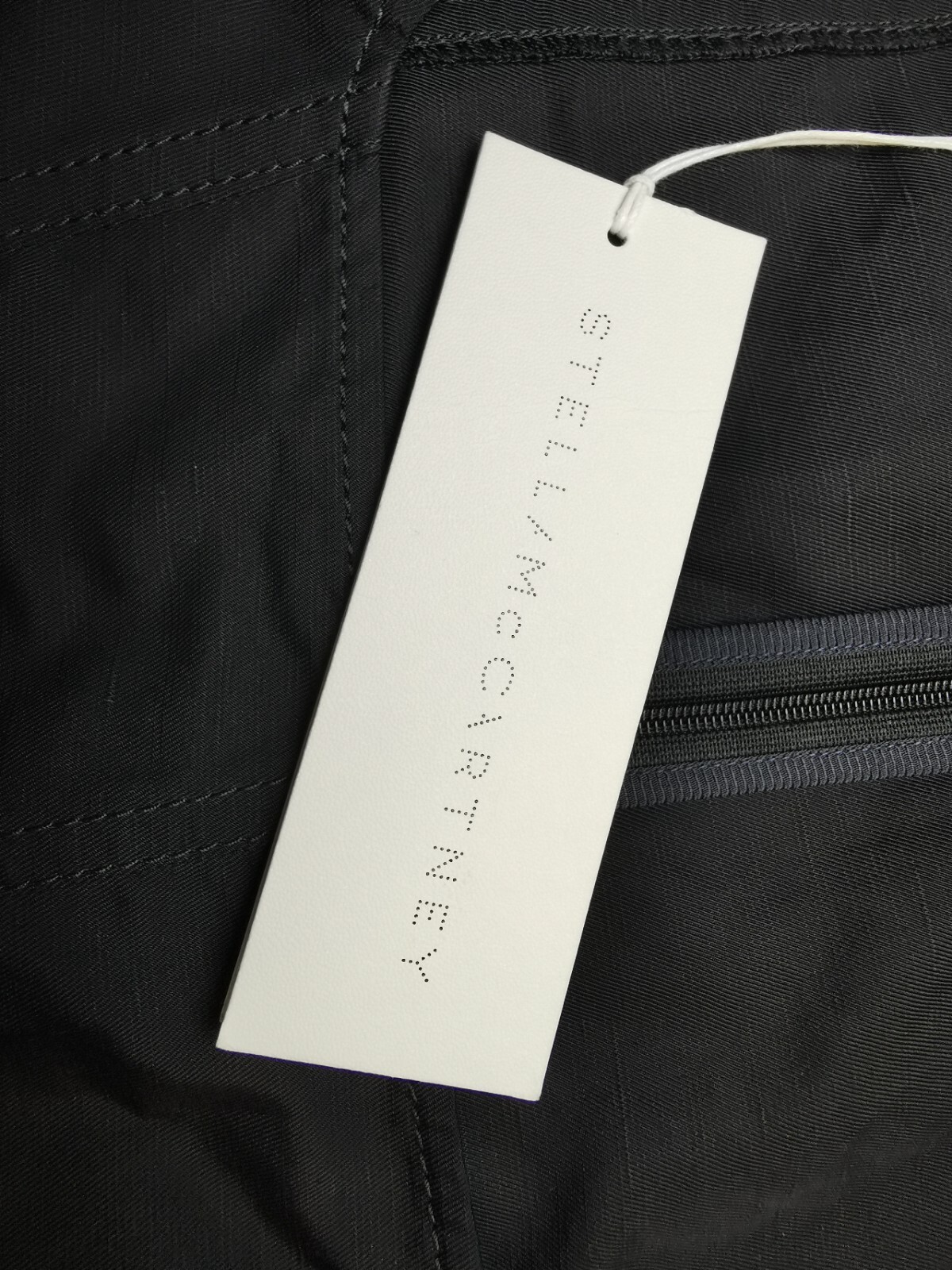 STELLA MCCARTNEY Womems Size IT 46 UK 14 Day Top BNWT Linen Blend Black RRP £750 image 8