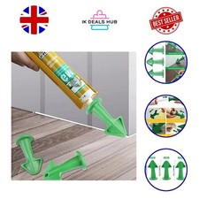 3pcs Caulking Nozzle, Silicone Spreader & Scraper, Sealant Grout Caulk Tool Kit