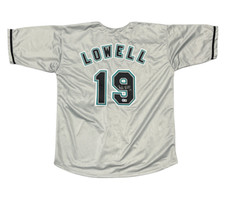 Mike Lowell Signed Florida Marlins Custom Jersey Beckett Witness BAS COA