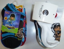 12 PAIRS BOYS SESAME STREET  ETC MULTICOLOR NO SHOW  ANKLE SOCKS SIZE 2-4 L255