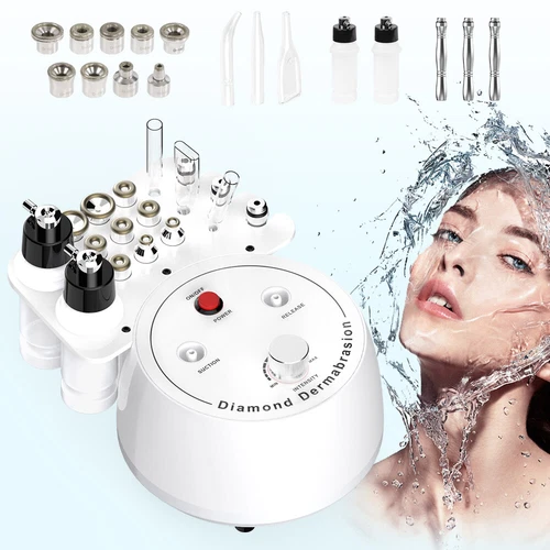 4 in 1 Diamant Mikrodermabrasion Dermabrasion Gesichtsvakuum Spray Peeling Maschine - Bild 2 von 10