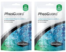 SEACHEM PHOSGUARD Phosphate Silicate Remover Saltwater or Fresh 100 mL 2X Bags