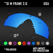 Anti Scratch Polarized Replacement Lenses for-Oakley Si M Frame 2.0 OO9047-33mm