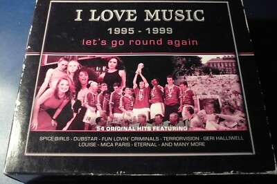 I Love Music--1995-1999--Let``s go round again---3er CD Box