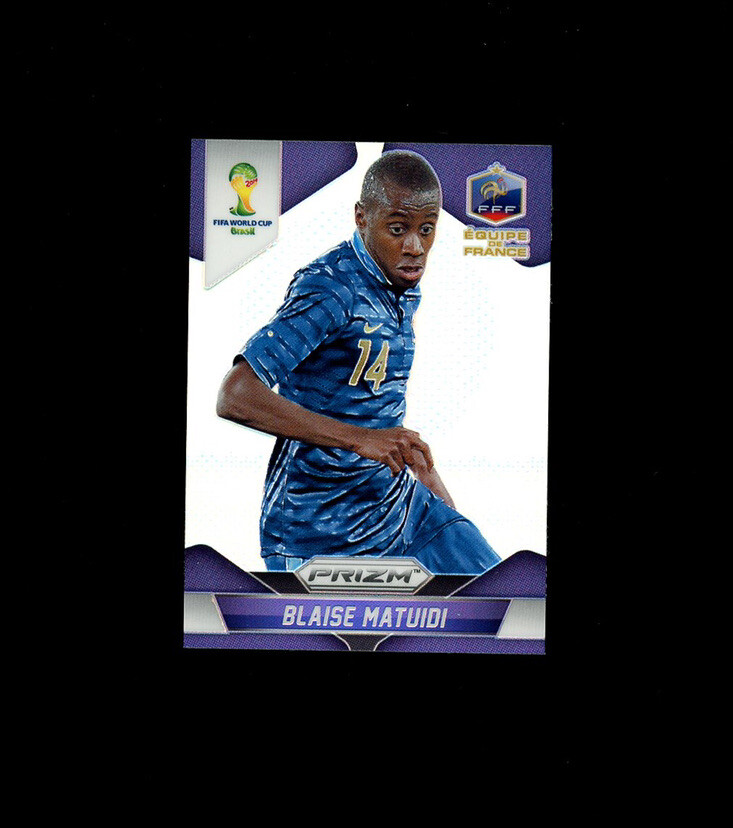 2014 Prizm SILVER REFRACTOR SP BLAISE MATUIDI! FRANCE STAR