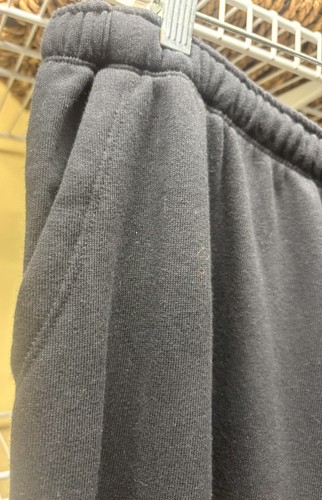SO Favorite Jogger Black Luxe High Rise Sweatpants w/Pockets Womens Size 2XL New - Picture 4 of 11