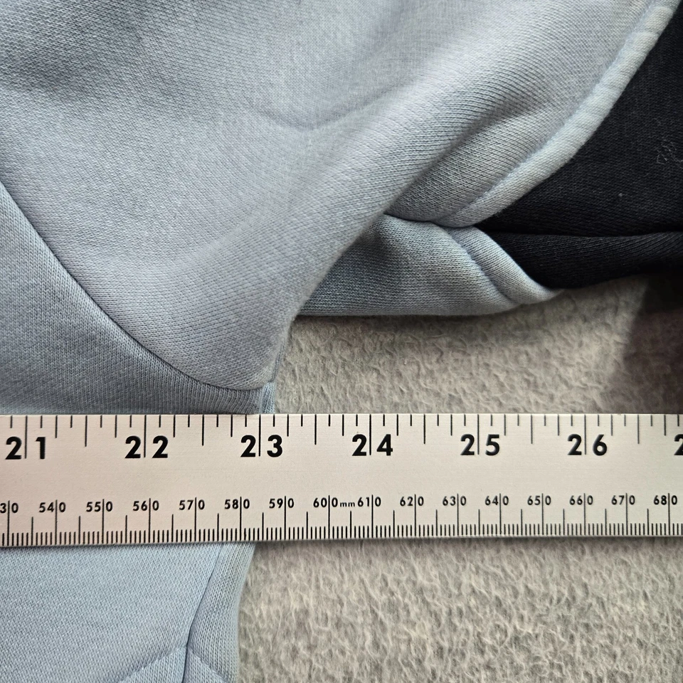 Sudadera Manchester City Mujer XL Azul Colorblock Sudadera con Capucha Adidas Trifolio LEER Foto 4 de 4